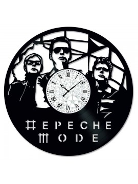 Ceas de perete Vintage din Vinil Depeche Mode