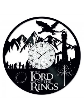 Ceas de perete Vintage din Vinil Lord of the Rings