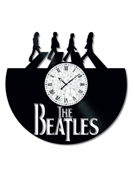 Ceas de perete Vintage din Vinil The Beatles